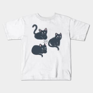 Itty Bitty Kitty Comity Kids T-Shirt